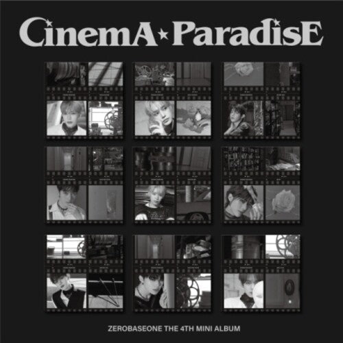 Zerobaseone: Cinema Paradise - Digipack Version - Random Cover - incl. Photobook, Folded Poster, Film Photo, 2 Photocards, Photo Ticket, Slate Card, Sticker + Photocard Frame - COMPACT DISCS