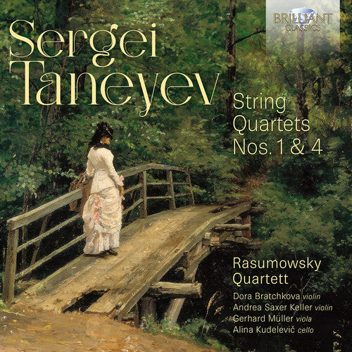 Rasumowsky Quartett: Taneyev: String Quartets Nos. 1 & 4 - COMPACT DISCS