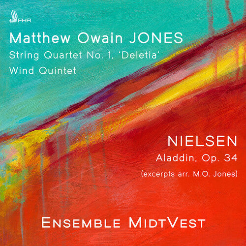 Ensemble MidtVest: Jones: String Quartet No. 1; Wind Quintet; Nielsen: Aladdin, Op. 34 (arr. Jones) - COMPACT DISCS