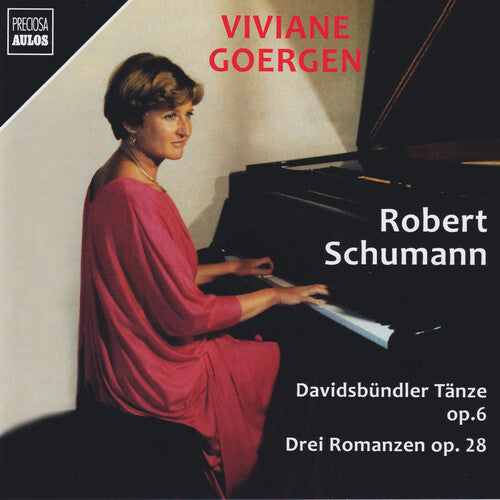 Viviane Goergen: Schumann: Davidsbundler Tanze; Drei Romanzen - COMPACT DISCS
