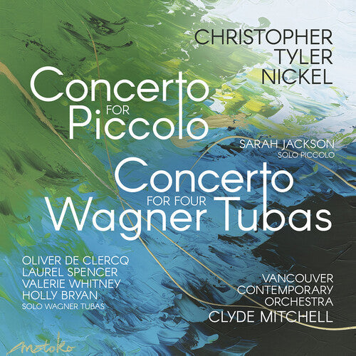 Sarah Jackson: Nickel: Concerto for Piccolo; Concerto for Four Wagner Tubas - COMPACT DISCS