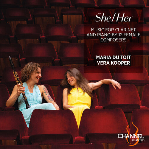Vera Kooper: She/Her - Music for Clarinet & Piano by 12 Female Composers - COMPACT DISCS
