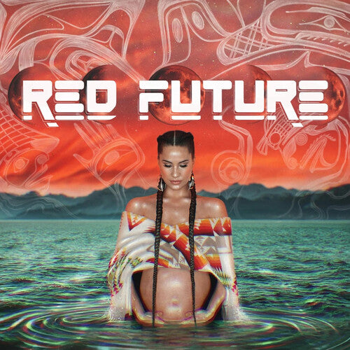 Snotty Nose Rez Kids: Red Future - Limited Translucent Turquoise Colored Vinyl - VINYL LP