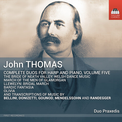 Praxedis Genevieve Hug: Thomas: Complete Duos for Harp & Piano, Vol. 5 - COMPACT DISCS
