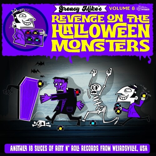 Various Artists: Greasy Mike, Vol. 8: Revenge On The Halloween Monsters - VINYL LP