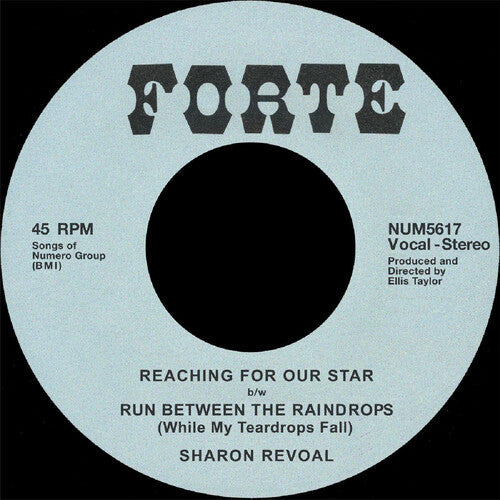 Sharon Revoal: Reaching for Our Star B/W Run Between the Raindrops - Beige - VINYL LP