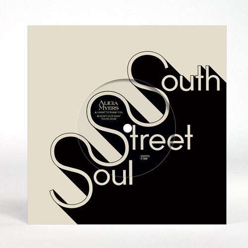 Alicia Myers: I Want to Thank You - 7-INCH SINGLE