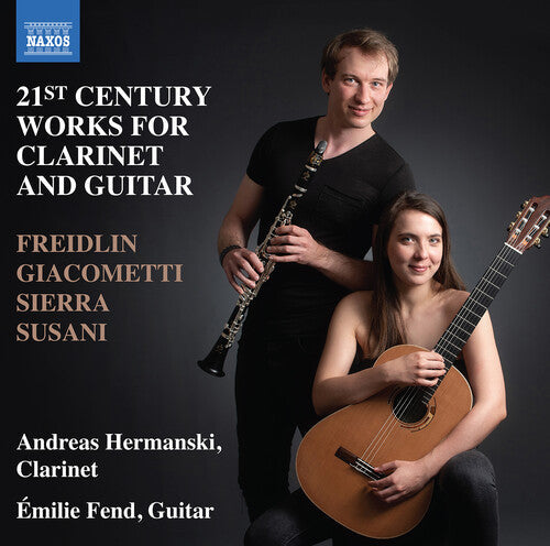Andreas Hermanski: 21st Century Works for Clarinet & Guitar - COMPACT DISCS
