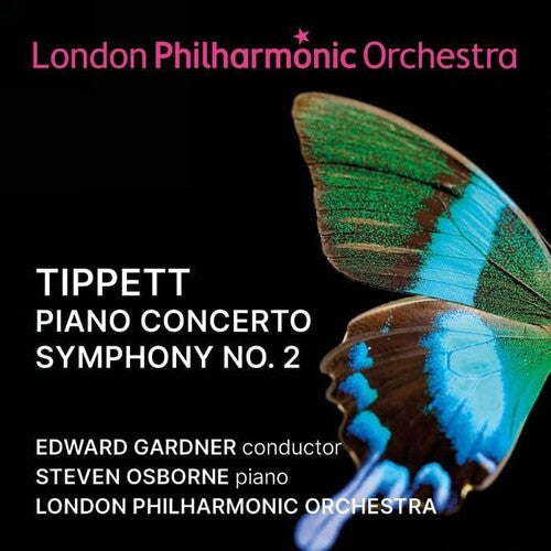 Steven Osborne: Tippett: Piano Concerto & Symphony No.2 - COMPACT DISCS