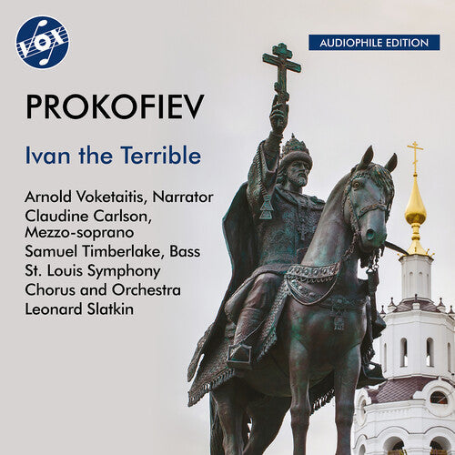 Arnold Voketaitis: Prokofiev: Ivan The Terrible (Oratorio arr. Abram Stasevich) - COMPACT DISCS