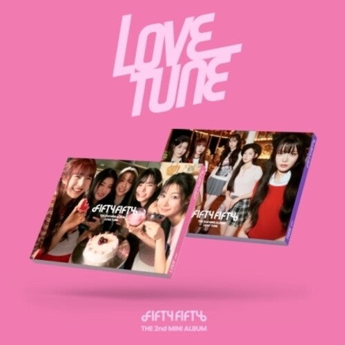 Fifty Fifty: Love Tune - incl. Booklet, Individual Photocard, Group Photocard, Sticker, Accordion Lyric Card, Postcard + Folding Poster - COMPACT DISCS