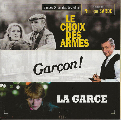 Philippe Sarde: Le Choix Des Armes / Garcon / La Garce - COMPACT DISCS