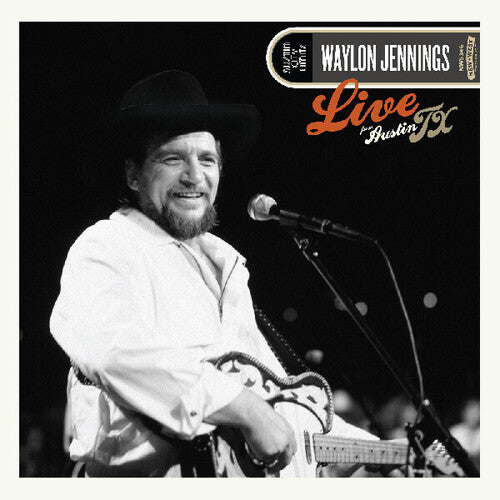Waylon Jennings: Live From Austin, TX '84  (Red Cassette) - CASSETTES