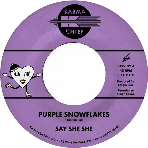Say She She: Purple Snowflakes / This Wintertime - 7-INCH SINGLE