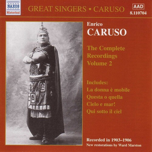 Enrico Caruso: Complete Recordings-Vol. 2 - COMPACT DISCS