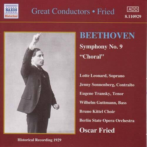 Ludwig van Beethoven: Sym 9 - COMPACT DISCS