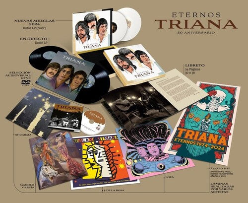Triana: Eternos Triana - 4LP+DVD Box Set W/ 4 Prints & Poster - VINYL LP