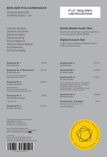 Gustav Mahler: Mahler: Symphonies Nos. 1-10 (17 LP) - VINYL LP