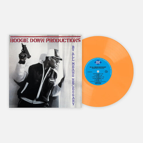 Boogie Down Productions: By All Means Necessary - 180-Gram Orange Smoke Colored Vinyl - VINYL LP
