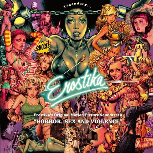 Misterpath: Horror, Sex & Violence (Original Soundtrack) - Pink Splatter Vinyl - VINYL LP