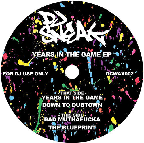 DJ Sneak: Years In The Game - 12-INCH SINGLE
