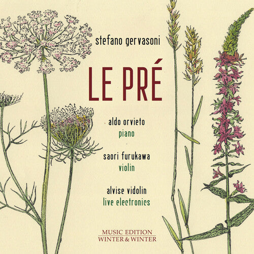 Stefano Gervasoni: Le Pre - COMPACT DISCS