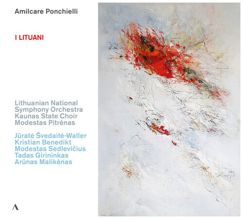 Lithuanian National Symphony Orchestra: Ponchielli & Ghislanzoni: I Lituani - COMPACT DISCS