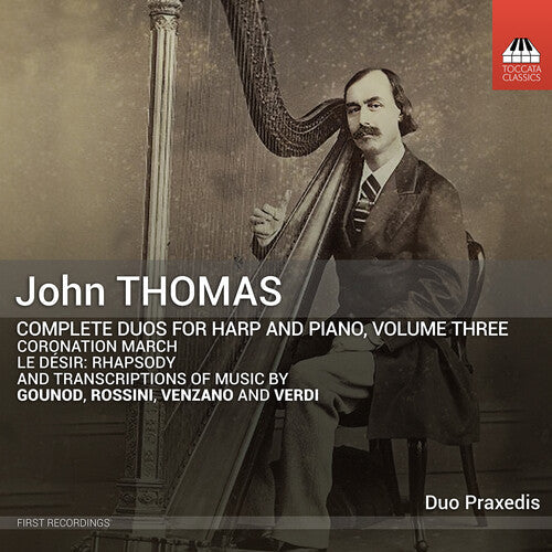 Duo Praxedis: Complete Duos for Harp & Piano Vol. 3 - COMPACT DISCS