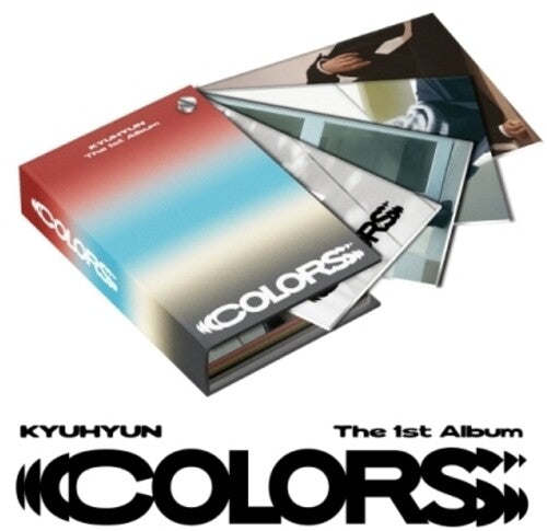 Kyuhyun: Colors - Color Swatch Book Version - incl. 76pg Swatch Book, Folded Poster, Polaroid + 2 Photocards - COMPACT DISCS