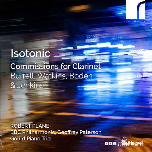 Robert Plane: Isotonic - Commissions for Clarinet - COMPACT DISCS