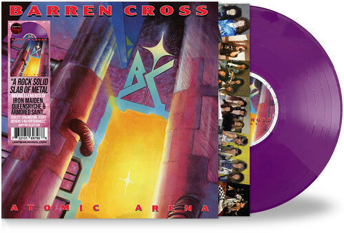 Barren Cross: Atomic Arena - Purple - VINYL LP
