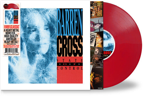 Barren Cross: State of Control - Red - VINYL LP