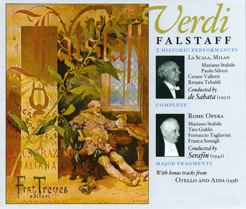 Tullio Serafin: Falstaff - COMPACT DISCS