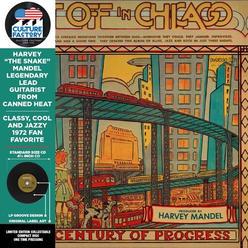 Harvey Mandel: Get Off in Chicago - COMPACT DISCS
