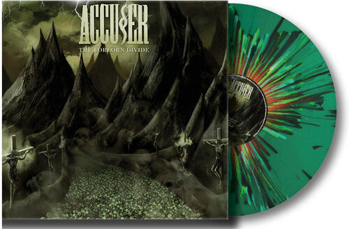 Accuser: The Forlorn Divide - Splatter Green Vinyl - VINYL LP