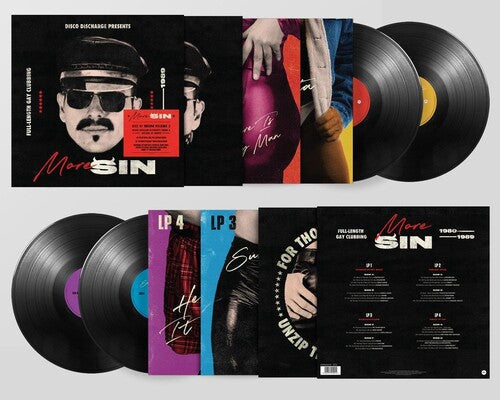 Disco Discharge Presents More Sin: Box of Sin 2: Disco Discharge Presents More Sin - Box Of Sin 2 / Various - 4LP Set with Booklet - VINYL LP