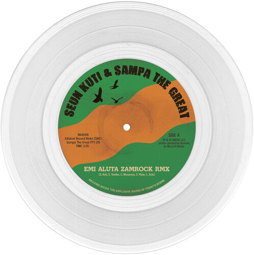 Seun Kuti: Emi Aluta Zamrock Remix / Emi Aluta 45 Edit - 7-INCH SINGLE