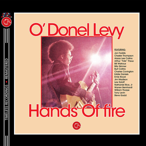 O'Donel Levy: Hands Of Fire - 2 Florescent Clear Pink & Orange Vinyl 160gm - VINYL LP