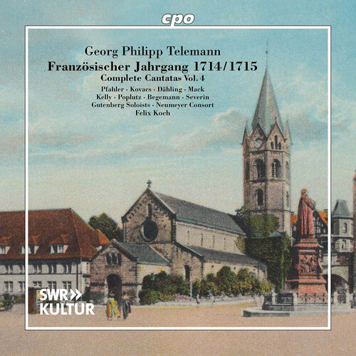 Gutenberg Soloists: Telemann: Complete Cantatas, Vol. 4 - COMPACT DISCS
