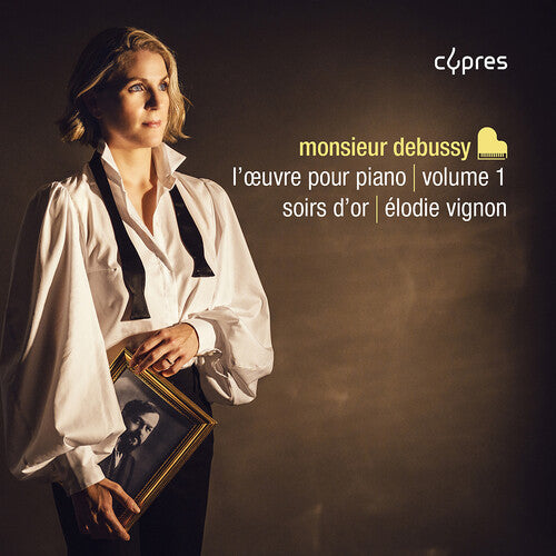 Elodie Vignon: Monsieur Debussy, l'oeuvre pour piano, Vol. 1 - Soirs d’or - COMPACT DISCS