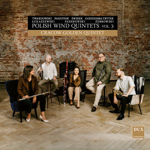 Cracow Golden Quintet: Polish Wind Quintets, Vol. 3 - COMPACT DISCS