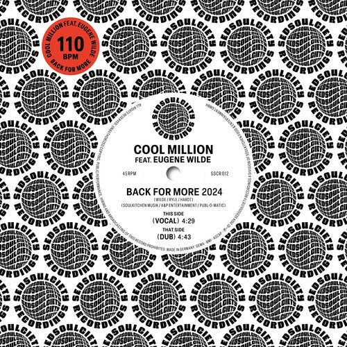 Cool Million: Back For More - 7-INCH SINGLE