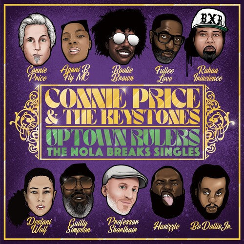 Connie Price & the Keystones: Uptown Rulers: The Nola Breaks Singles - Mardi Gras - VINYL LP