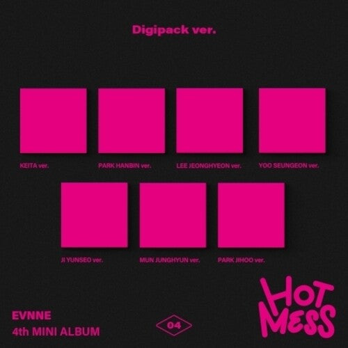 EVNNE: Hot Mess - Digipack Random Cover Version - incl. Photobook + Photocard - COMPACT DISCS