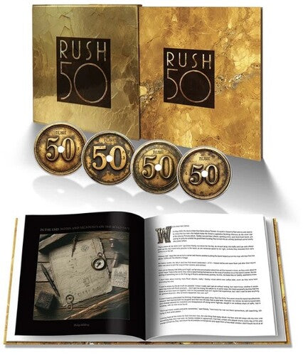 Rush: 50   [Deluxe 4 CD] - COMPACT DISCS