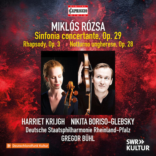 Rozsa: Miklos Rozsa: Sinfonia concertante; Rhapsody for cello - COMPACT DISCS