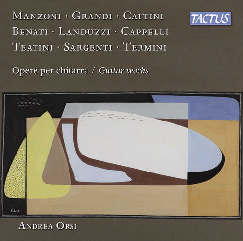 Andrea Orsi: Opere per chitarra - COMPACT DISCS