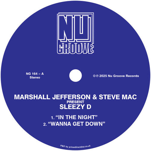Sleezy D: In The Night - 12-INCH SINGLE