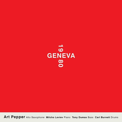 Art Pepper: Geneva 1980 - COMPACT DISCS