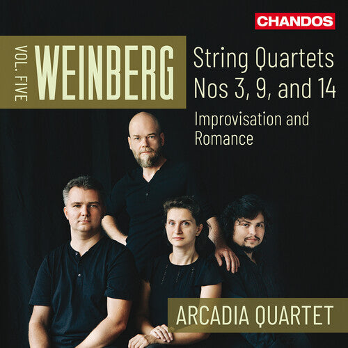 Arcadia Quartet: Weinberg: String Quartets, Vol. 5 - COMPACT DISCS